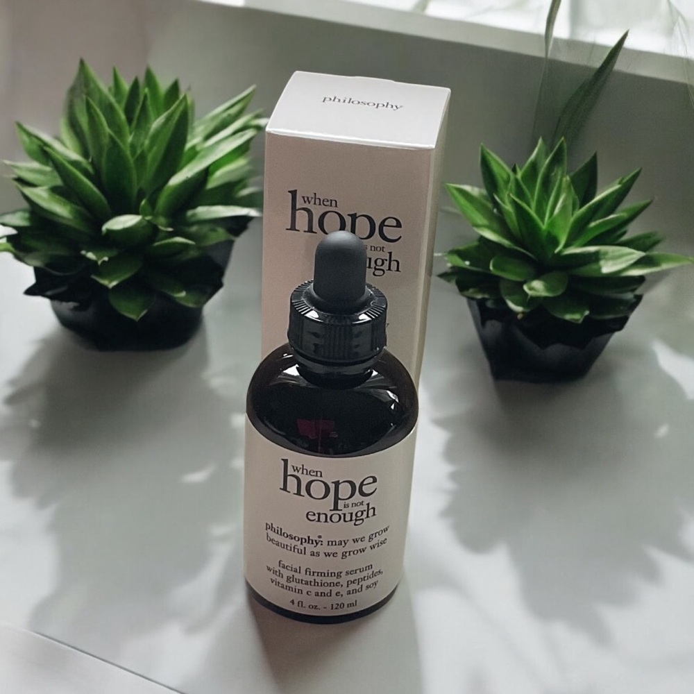 PHILOSOPHY WHEN HOPE IS NOT ENOUGH FACIAL FIRMING SERUM
